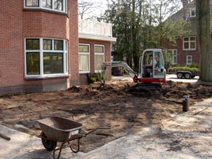 Aanleg voortuin